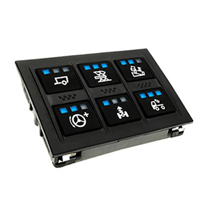 APEM KP6 CANbus Switch Panel