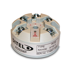 Ditel KOS206P temperature converter in head