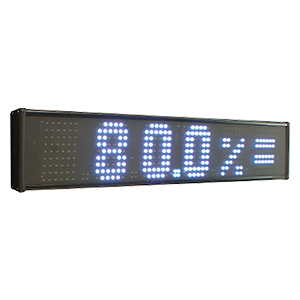 Ditel DMNI11 Large Numeric Displays 110mm Colour