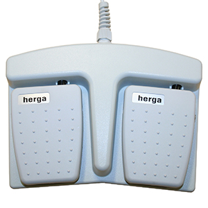 Herga 6225 Medically approved foot or palm switch