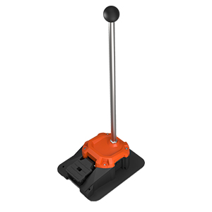Herga 6256 Heavy Duty Footswitch pole with ball handle