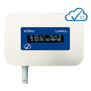 Lumel HT20IoT เครื่องวัดอุณหภูมิและความชื้น