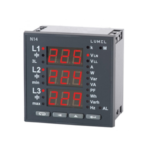 Lumel N14 3-phase power network meter