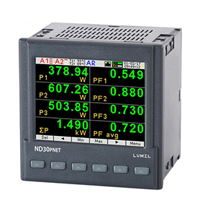 เครื่องวัดคุณภาพไฟฟ้า Lumel ND30PNET