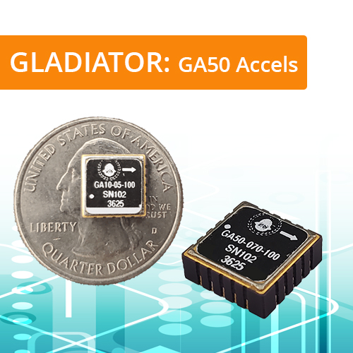 Gladiator GA50 Accelerometers