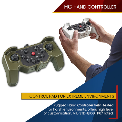 APEM HC Series Hand Control Pad