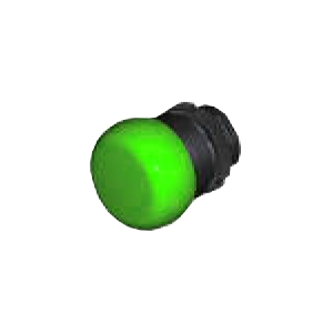 TER PRSL1885VEC Green Mushroom push button